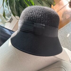 Elegant Black Women's winter Hat